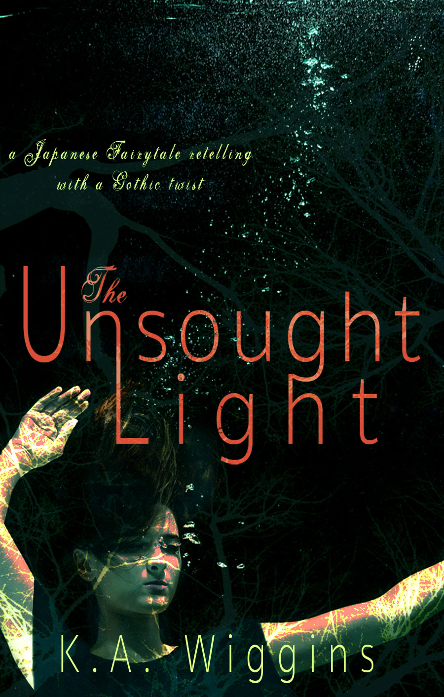 short story The Unsought Light ebook cover by K.A. Wiggins